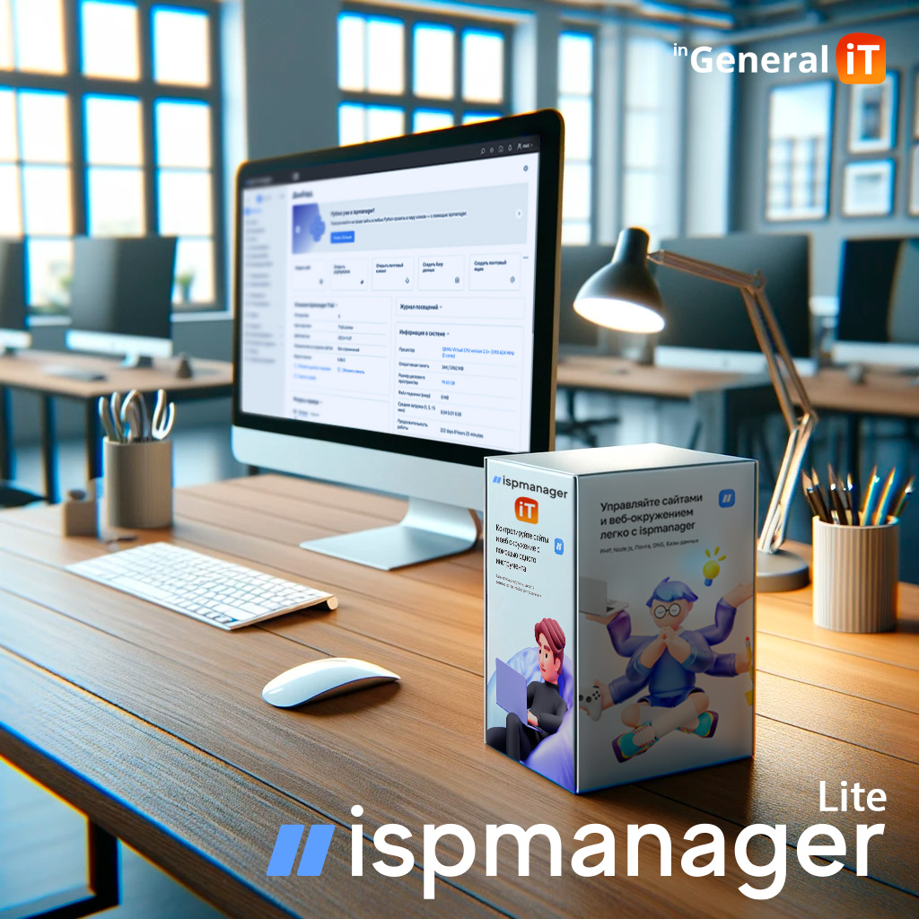картинка  ispmanager 6 Lite: управление хостингом легко и эффективно от General iT