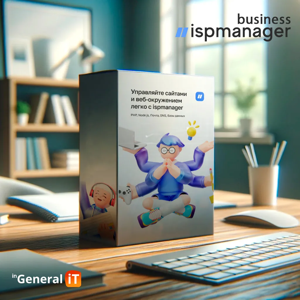 ispmanager 6 Business от General iT - Управление бизнес-хостингом за 1590  руб.